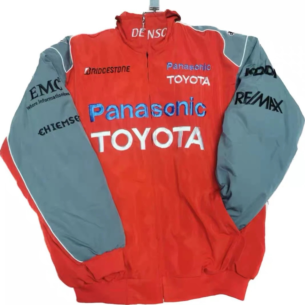 racing jackets : toyota ,Ford,Vw,BMW,Honda, Budweiser,Subaru,Lexus